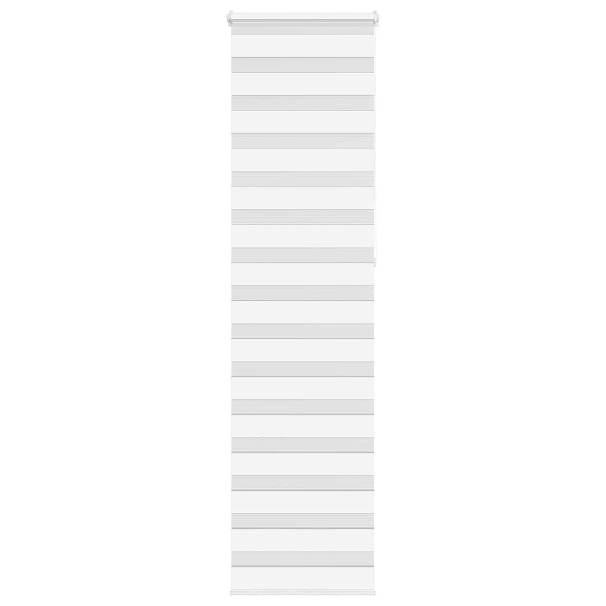 VIDAXL Store zebre blanc 60x230 cm largeur du tissu 55,9 cm polyester