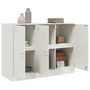 Voir la diapositive 5 : VIDAXL Buffet blanc 99x39x73 cm acier