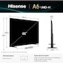 Voir la diapositive 4 : Hisense TV LED 85A6Q 2025-85 pouces (215cm)
