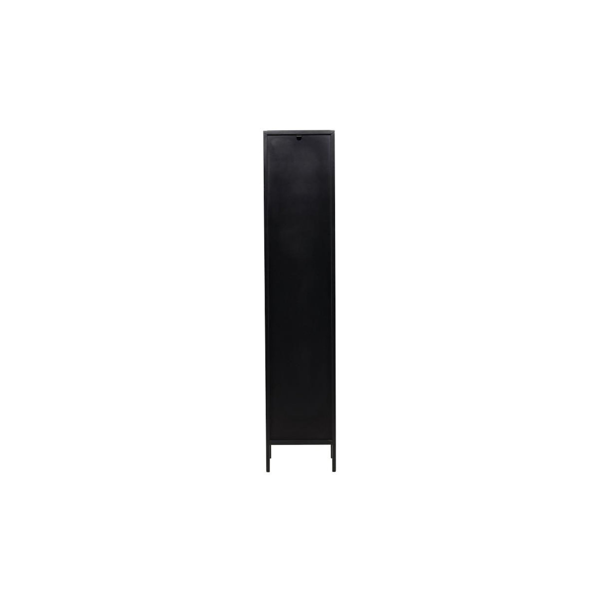 Paris Prix Vitrine Design en Métal  Cali  180cm Noir