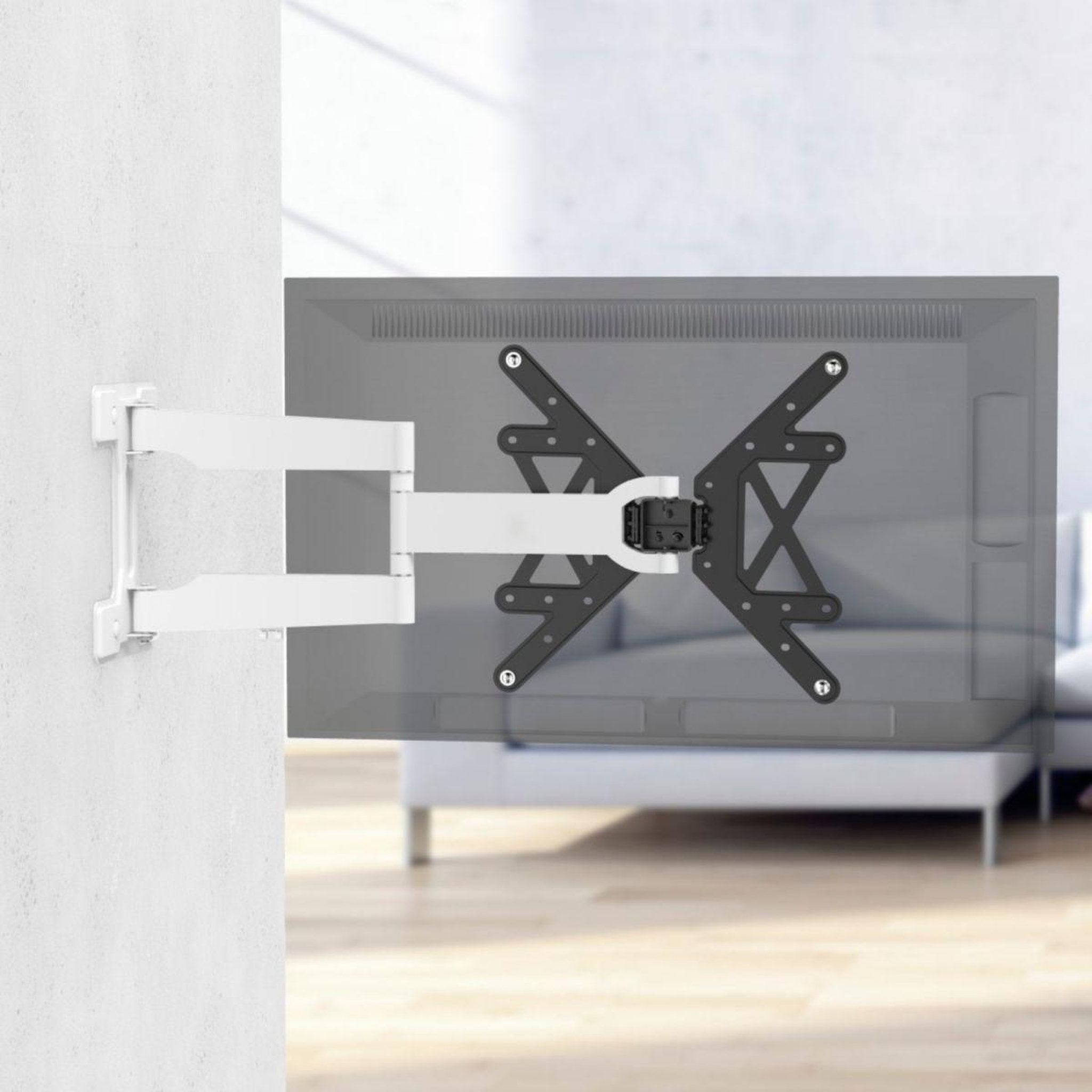 Voir la diapositive 5 : Hama Support mural TV Orie 32-65 pouces