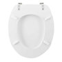 Voir la diapositive 2 : Paris Prix Abattant WC  Matteis  46cm Blanc