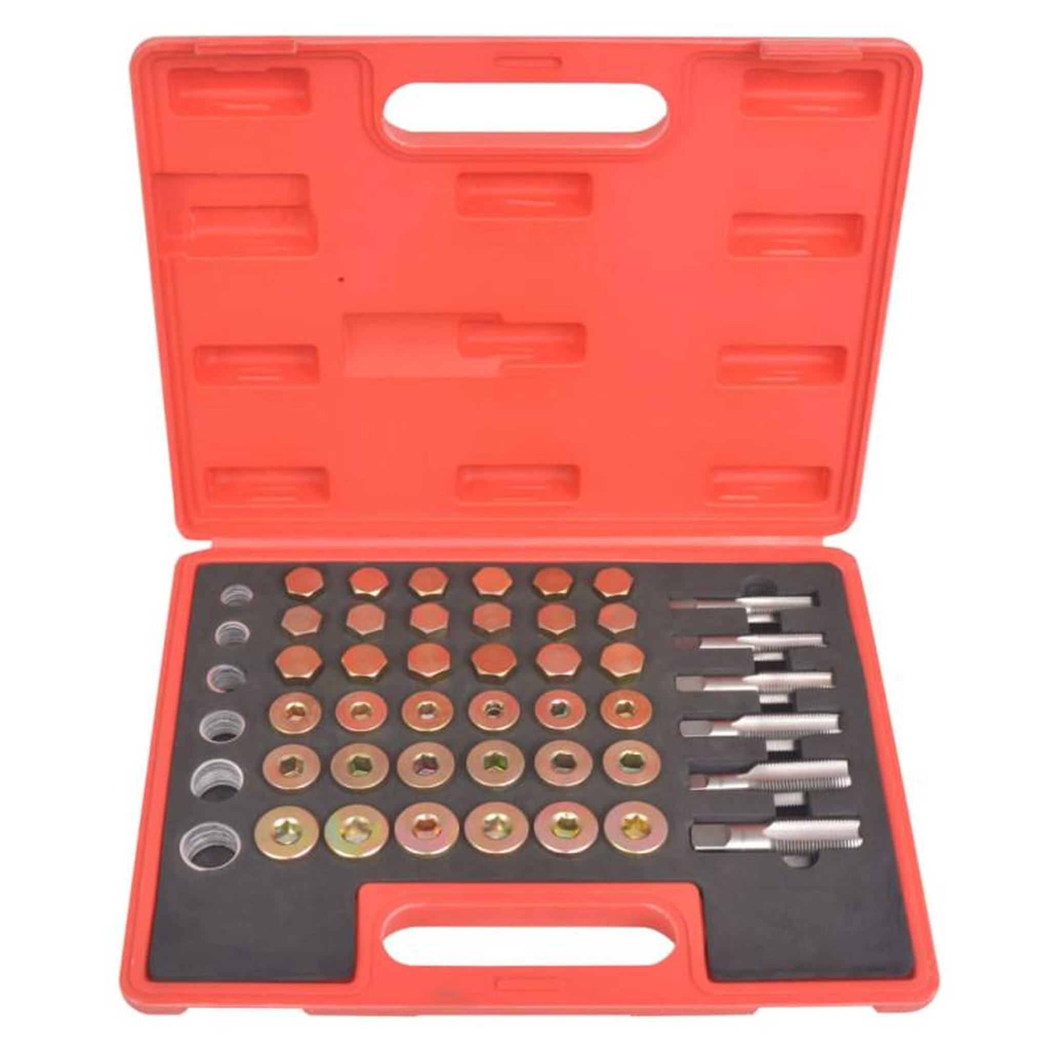 Voir la diapositive 2 : VIDAXL Kit de réparation de filetage de bouchon de vidange d huile