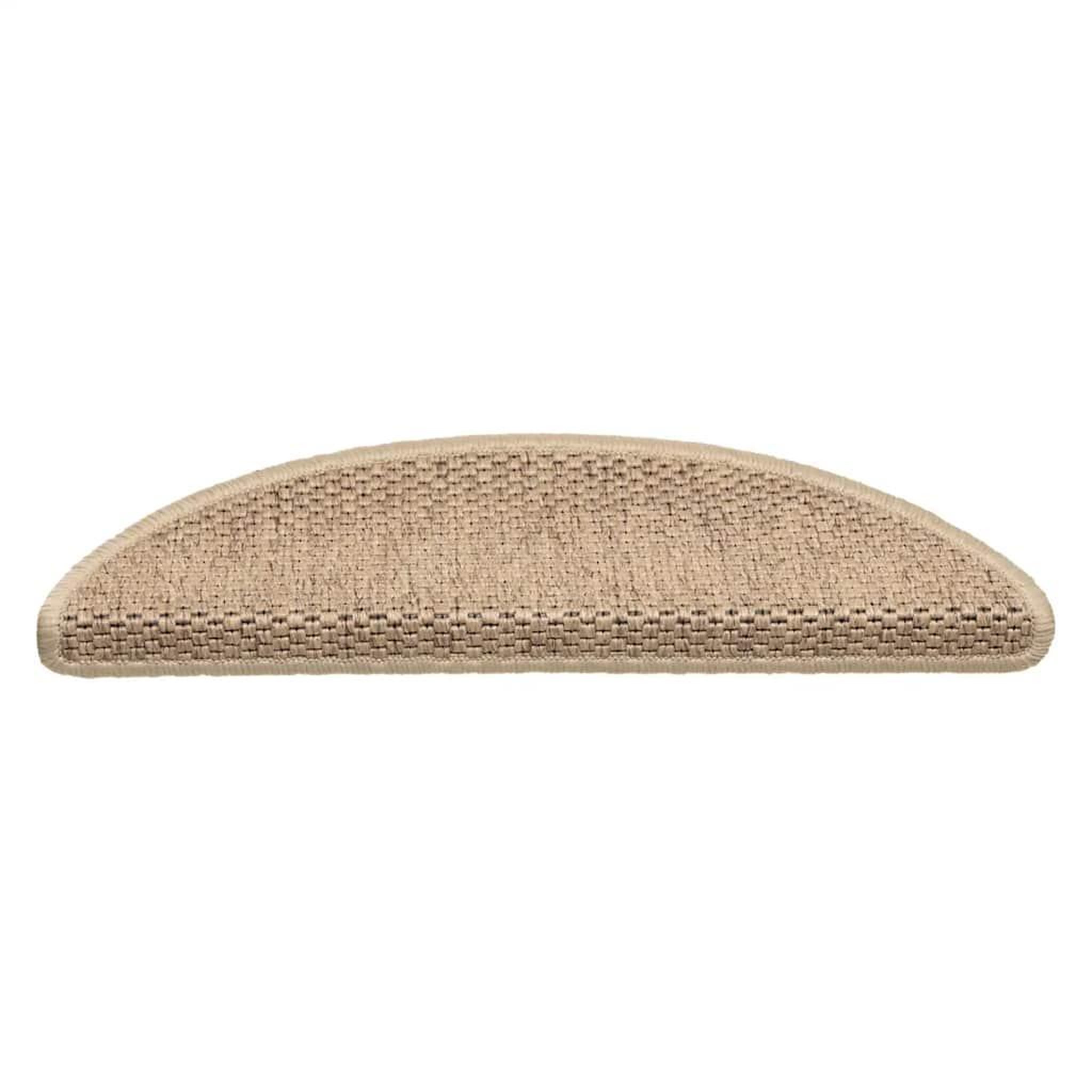 Voir la diapositive 3 : VIDAXL Tapis d'escalier autocollants 30 pcs 56x17x3 cm sable