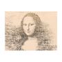 Voir la diapositive 2 : Paris Prix Papier Peint  Mona Lisa : Portrait en Lettres