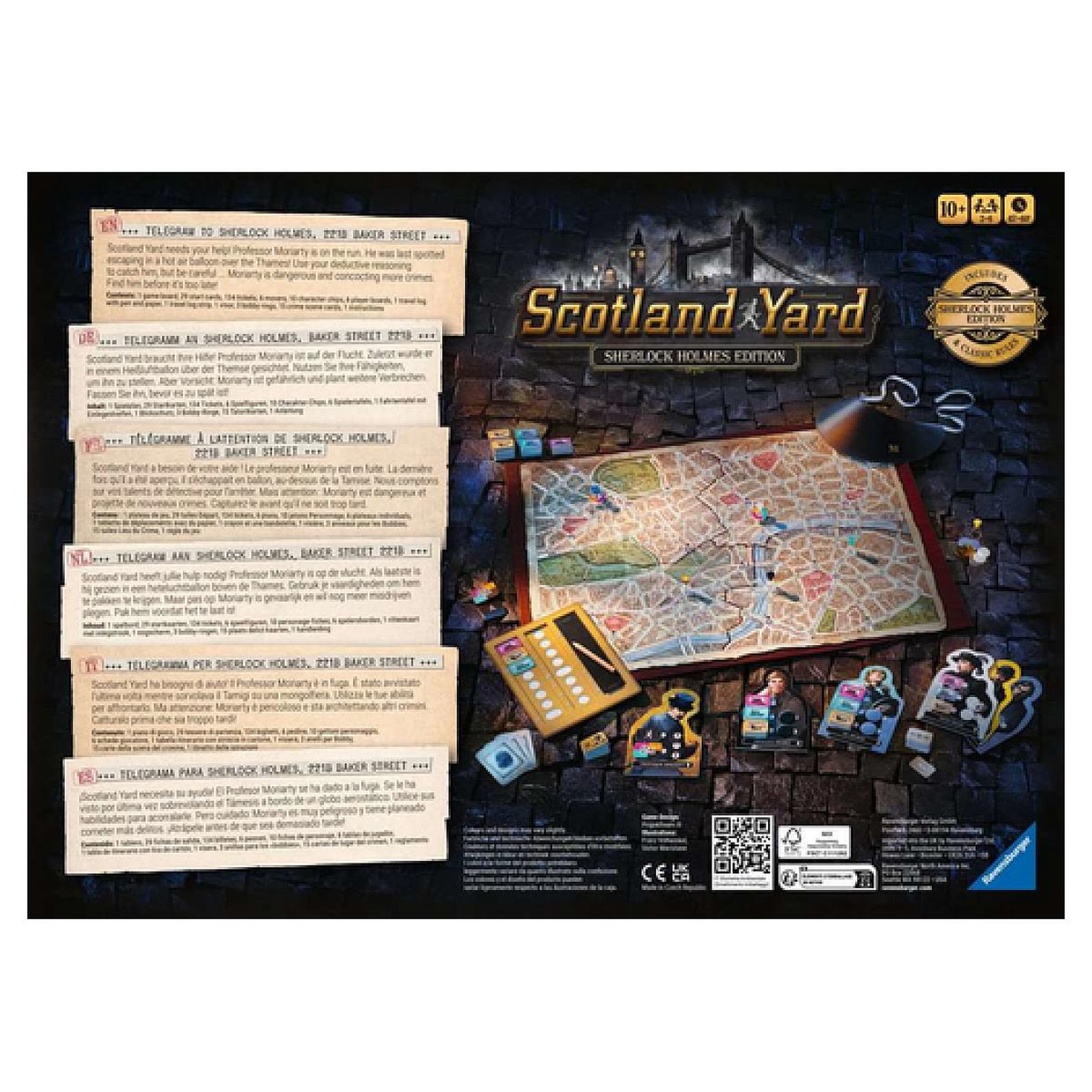 Voir la diapositive 2 : RAVENSBURGER 27344 Scotland Yard  Sherlock Holmes