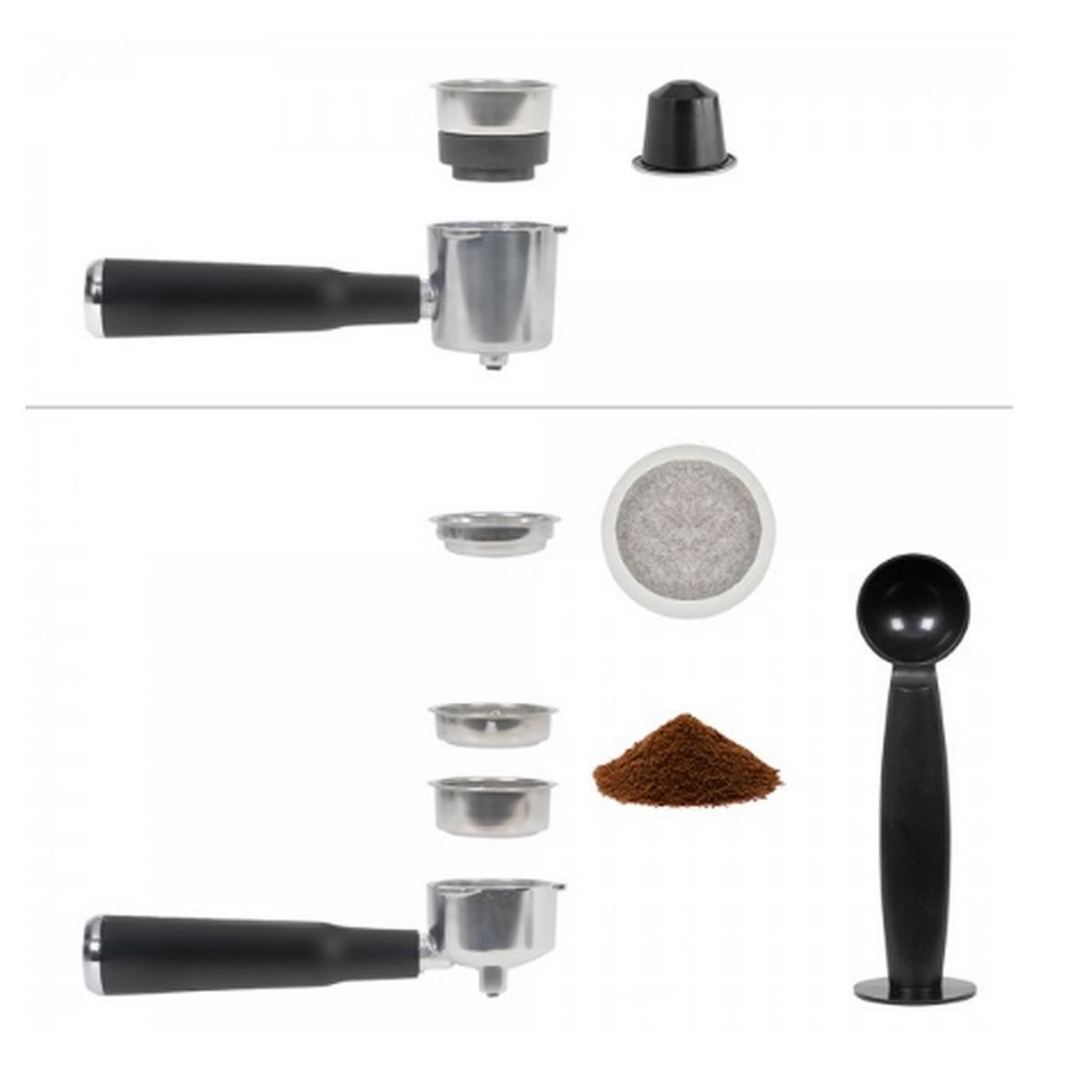 Voir la diapositive 6 : LIVOO Machine à expresso 20 bars noir - dod222co