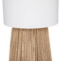 Voir la diapositive 2 : ATMOSPHERA Lampadaire Design  Aissa  130cm Blanc & Beige