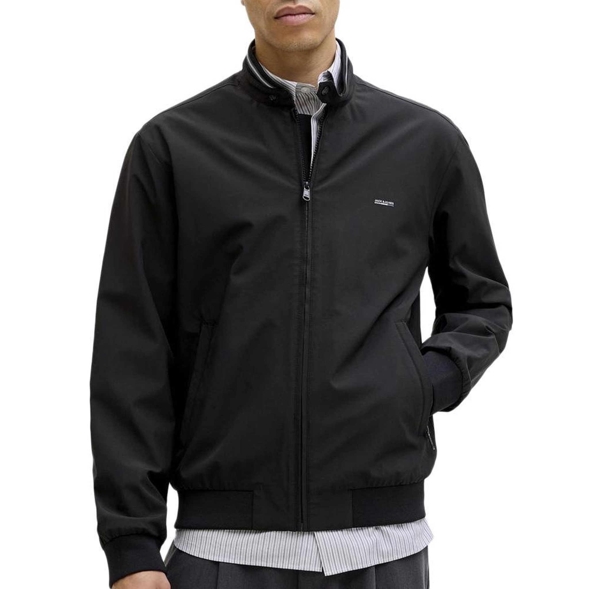 Jack & Jones Veste Noire Homme Jack & Jones Brads. Coloris disponibles : Noir