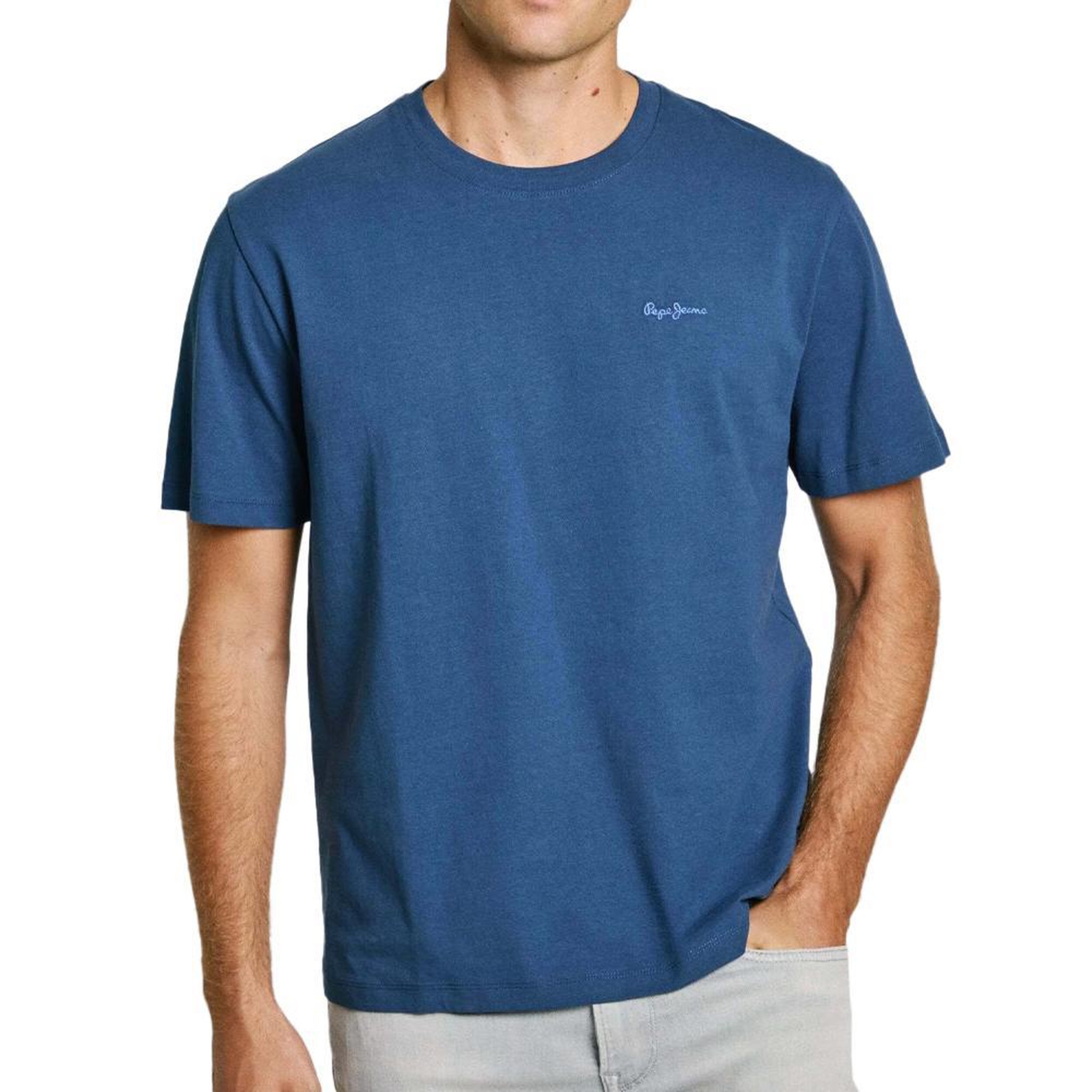 Pepe Jeans T-shirt Bleu Homme Pepe jeans Connor. Coloris disponibles : Bleu