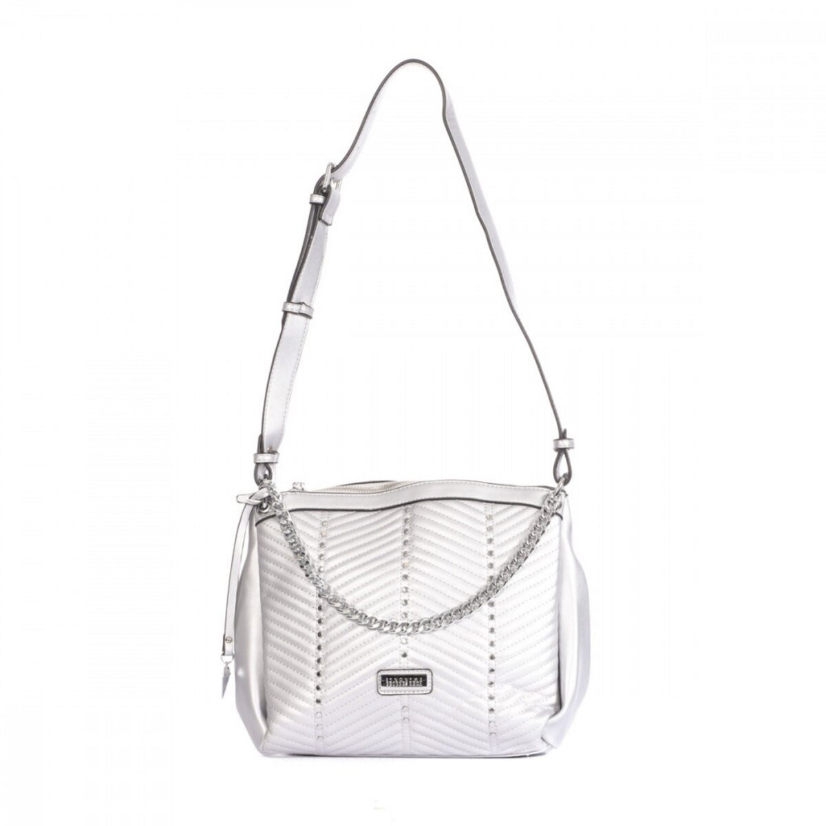 Sac a best sale main argenté femme