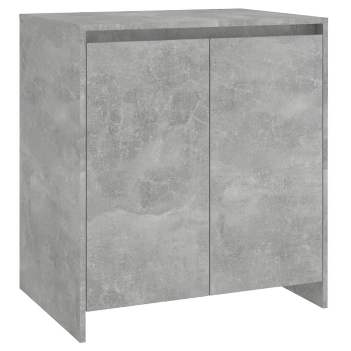 VIDAXL Buffet Gris beton 70x41x75 cm Bois d'ingenierie