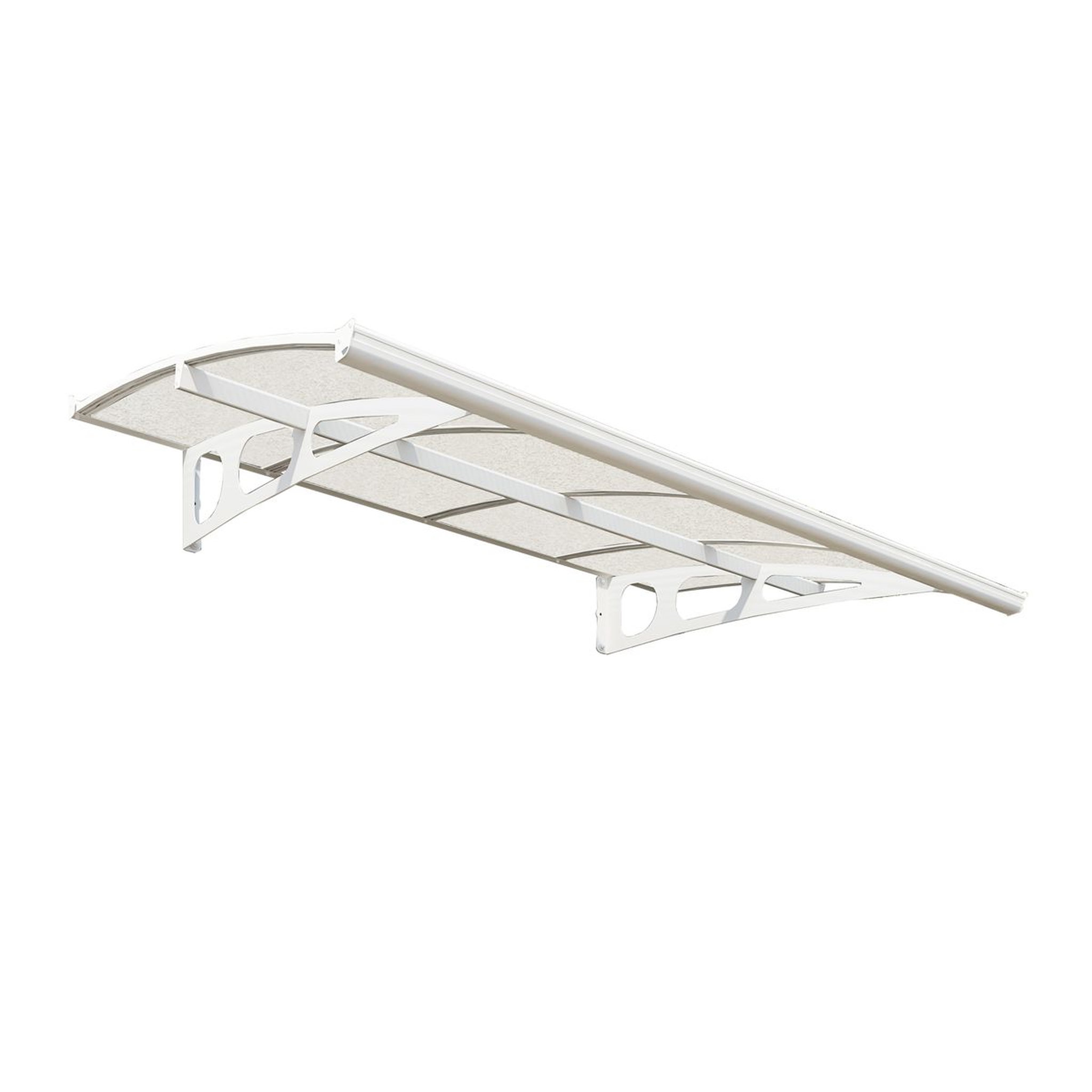 Voir la diapositive 2 : Canopia by PALRAM Marquise BORDEAUX 2230 Blanc