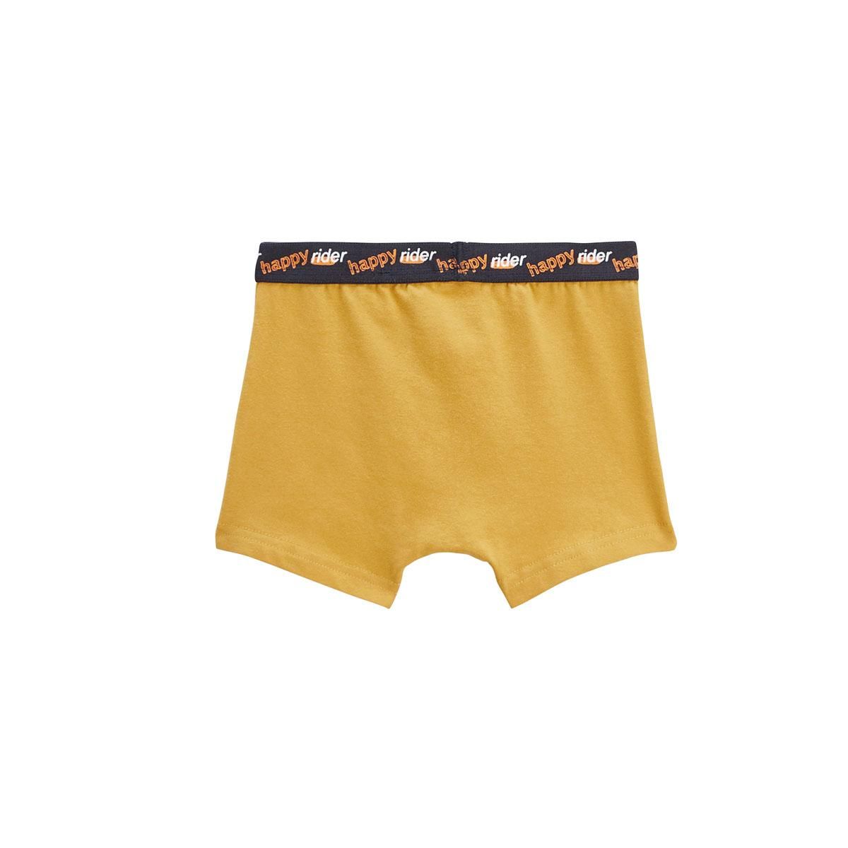 Petit Béguin Lot de 2 boxers garçon Happy rider