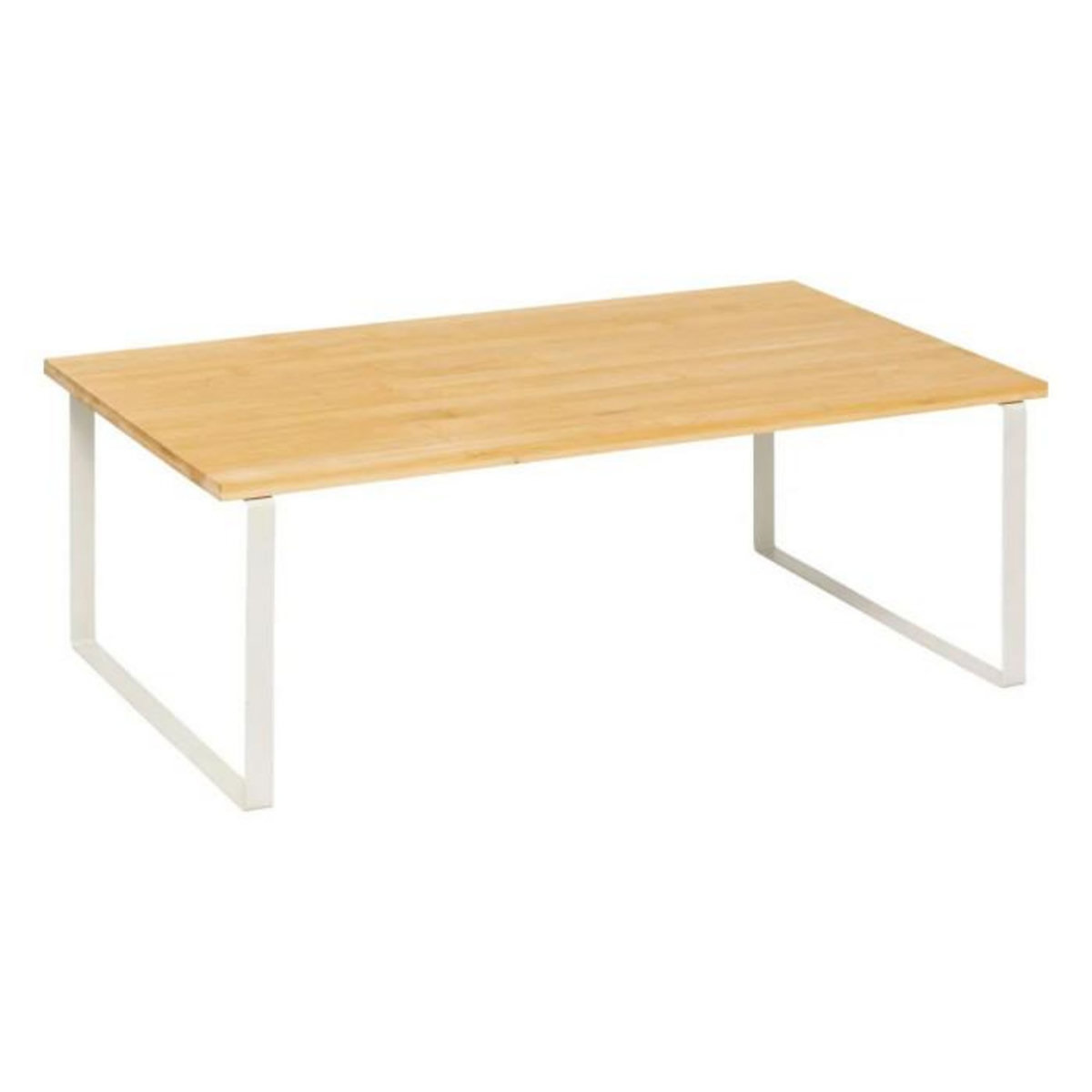 FIVE Étagère de Cuisine en Bambou  Ordera  50cm Naturel & Blanc