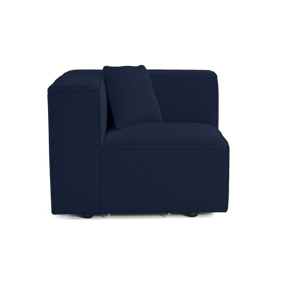 LISA DESIGN Arty - module d'assise droit - en tissu mailles 3d