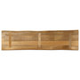 Voir la diapositive 5 : VIDAXL Dessus de table bord vivant 160x40x2,5 cm bois de manguier brut