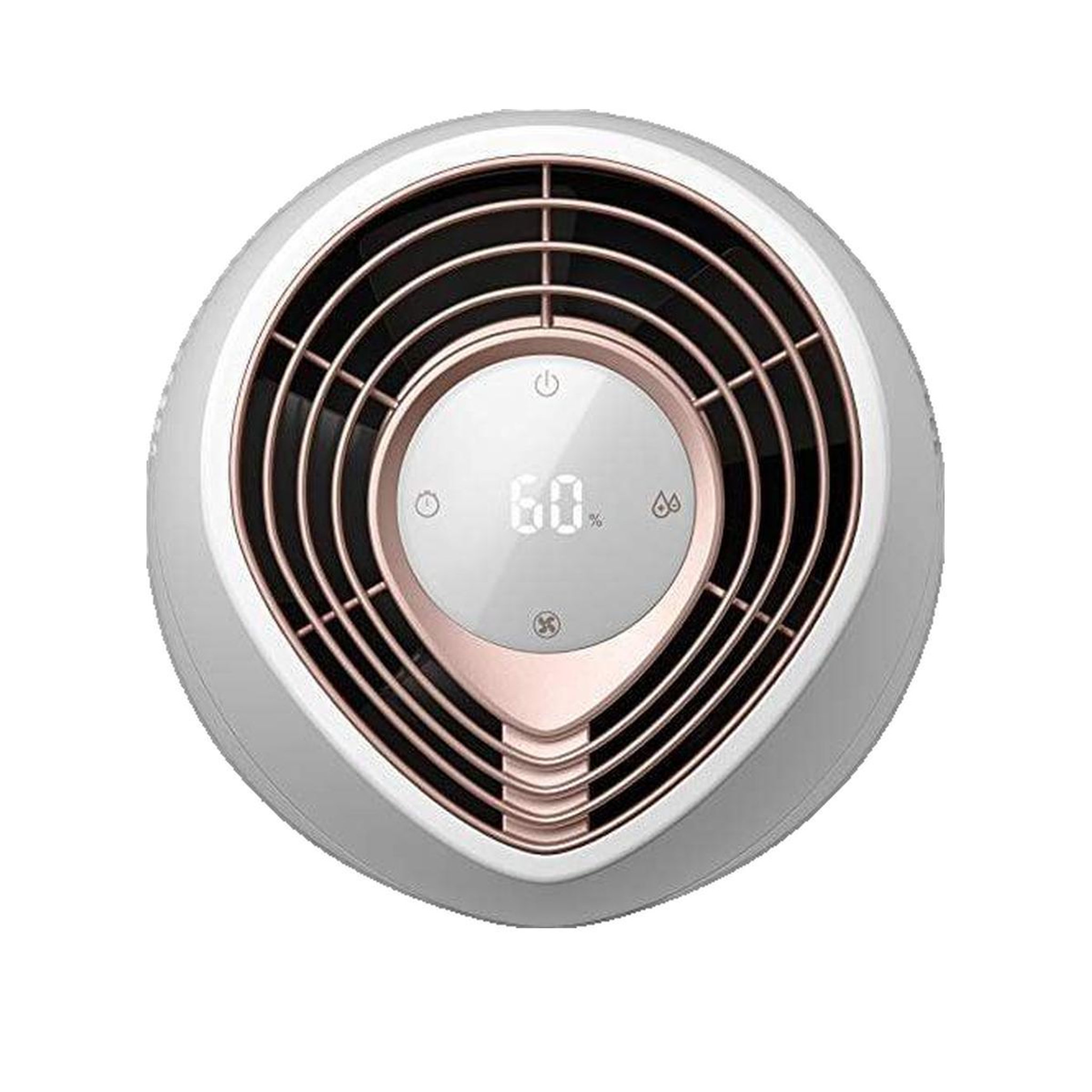 Voir la diapositive 2 : Philips Humidificateur Philips HU3916/10 Blanc et Or Rose