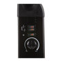 Voir la diapositive 4 : Domo Convecteur de chauffage turbo - 2000 W - DOMO - DO7350CH - 52,5 x 38,8 x 19,5 cm - Noir