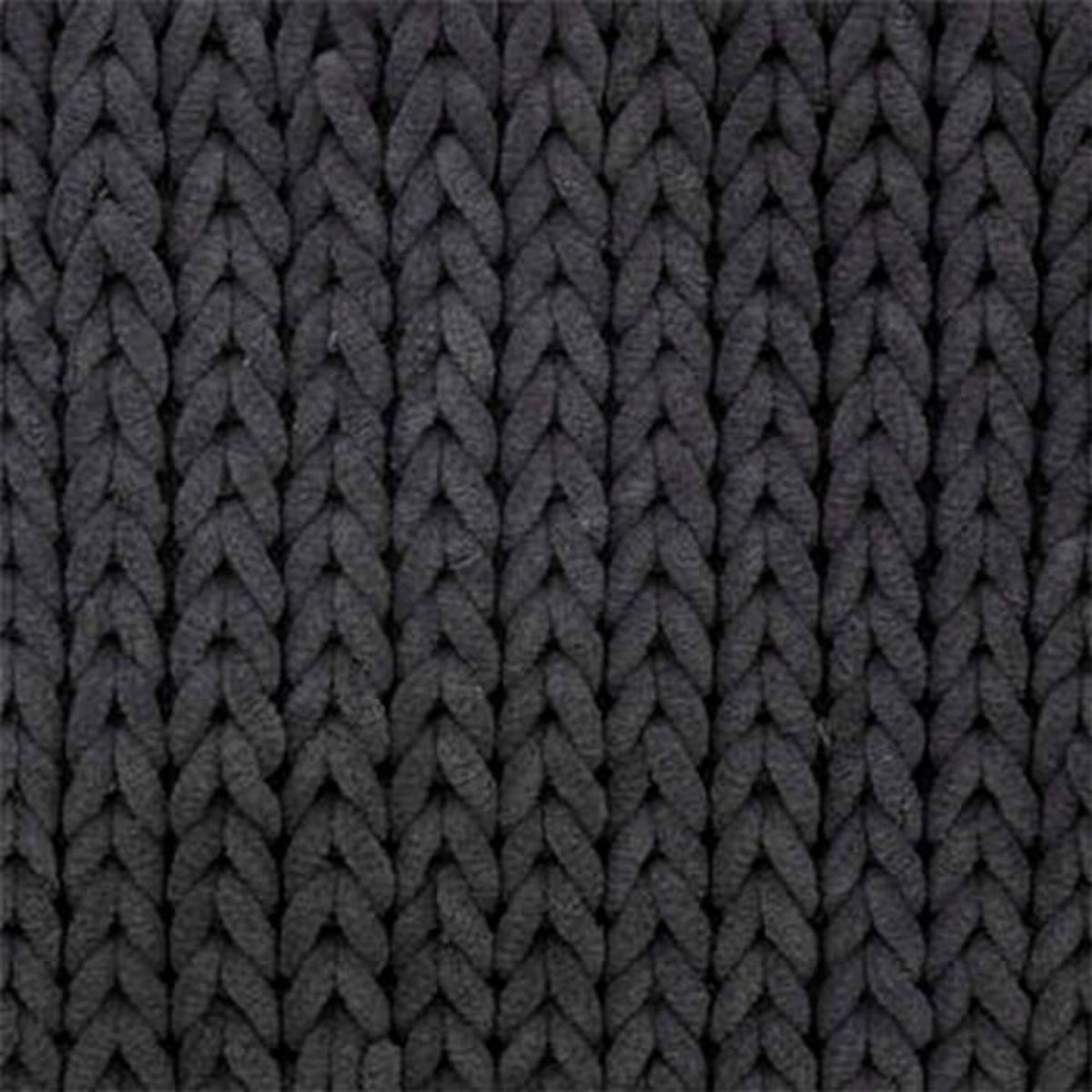 FIVE Tapis de Salle de Bain  Tissé Épais  50x120cm Gris Foncé