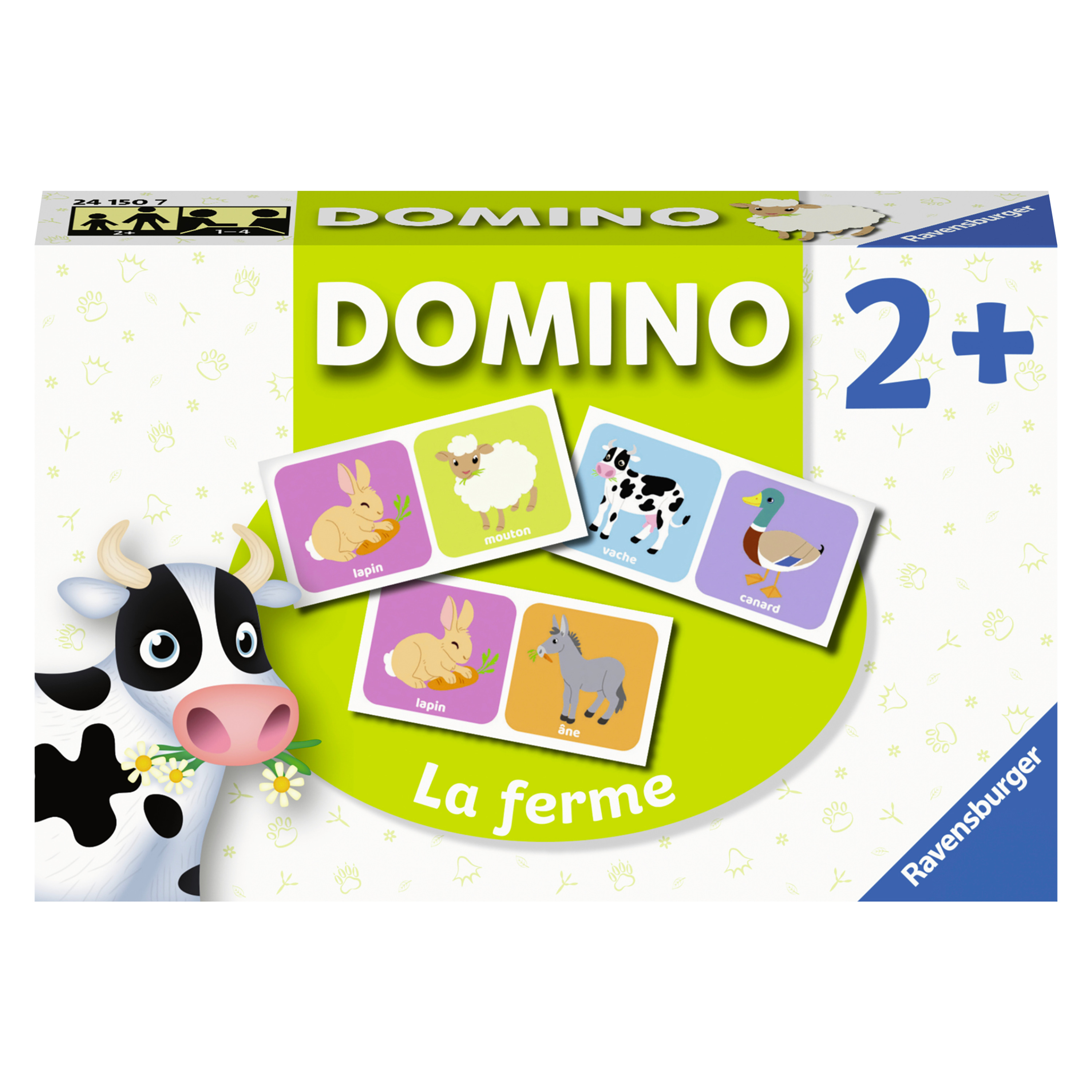 RAVENSBURGER Jeu Domino La Ferme