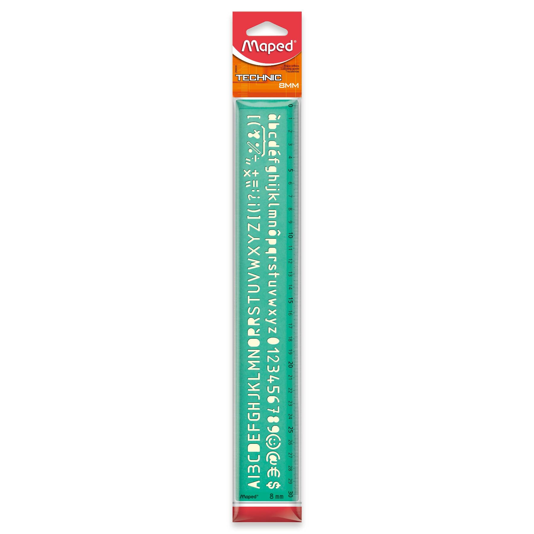 MAPED Trace-lettres souple 8mm