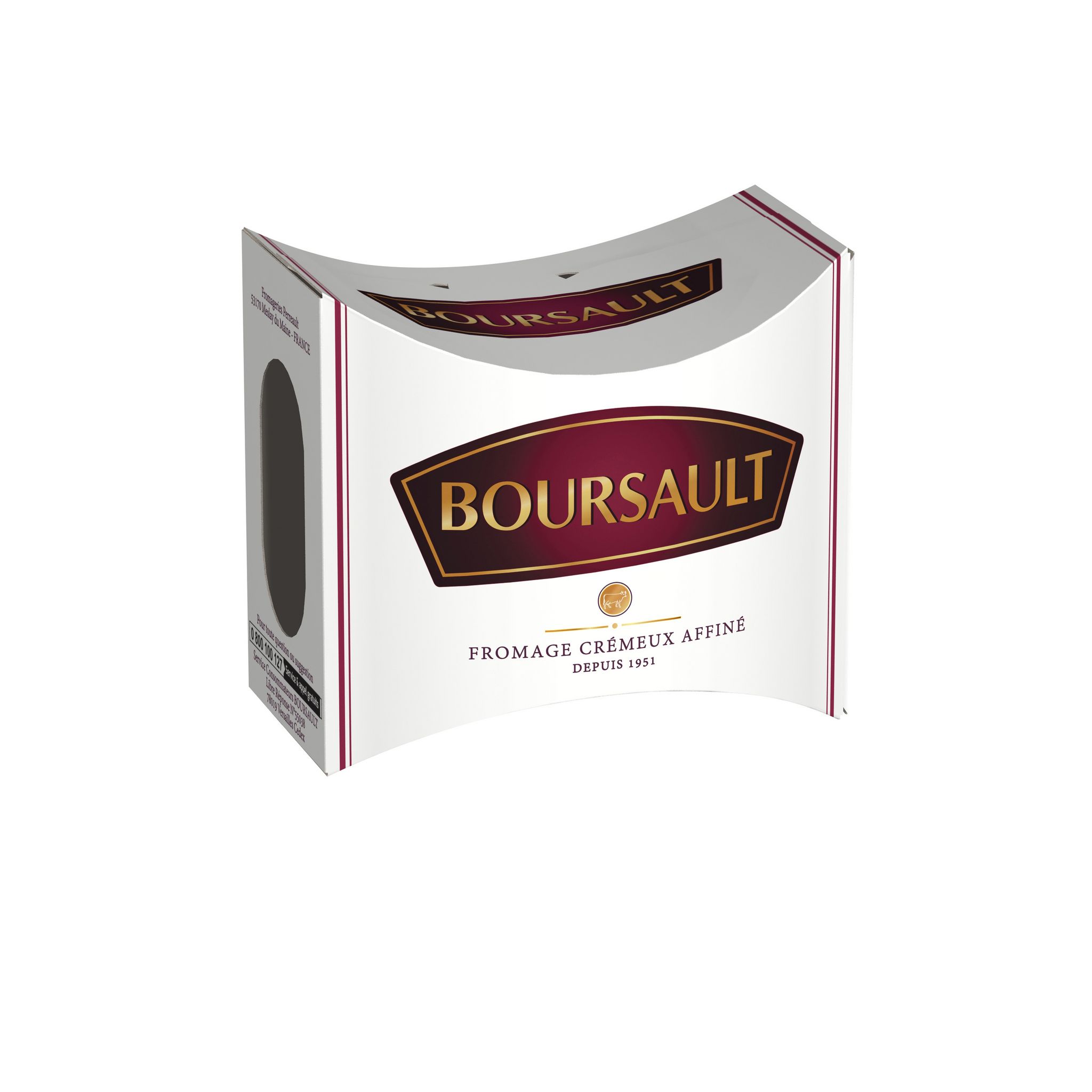 BOURSAULT Fromage crémeux affiné 200g