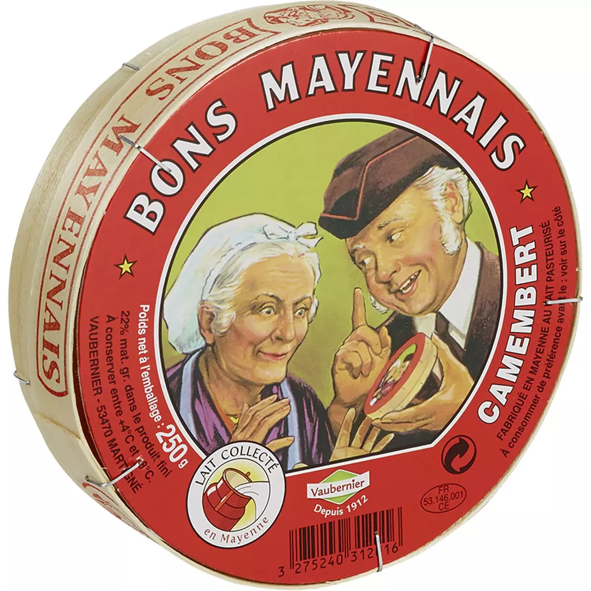 BONS MAYENNAIS Camembert 250g