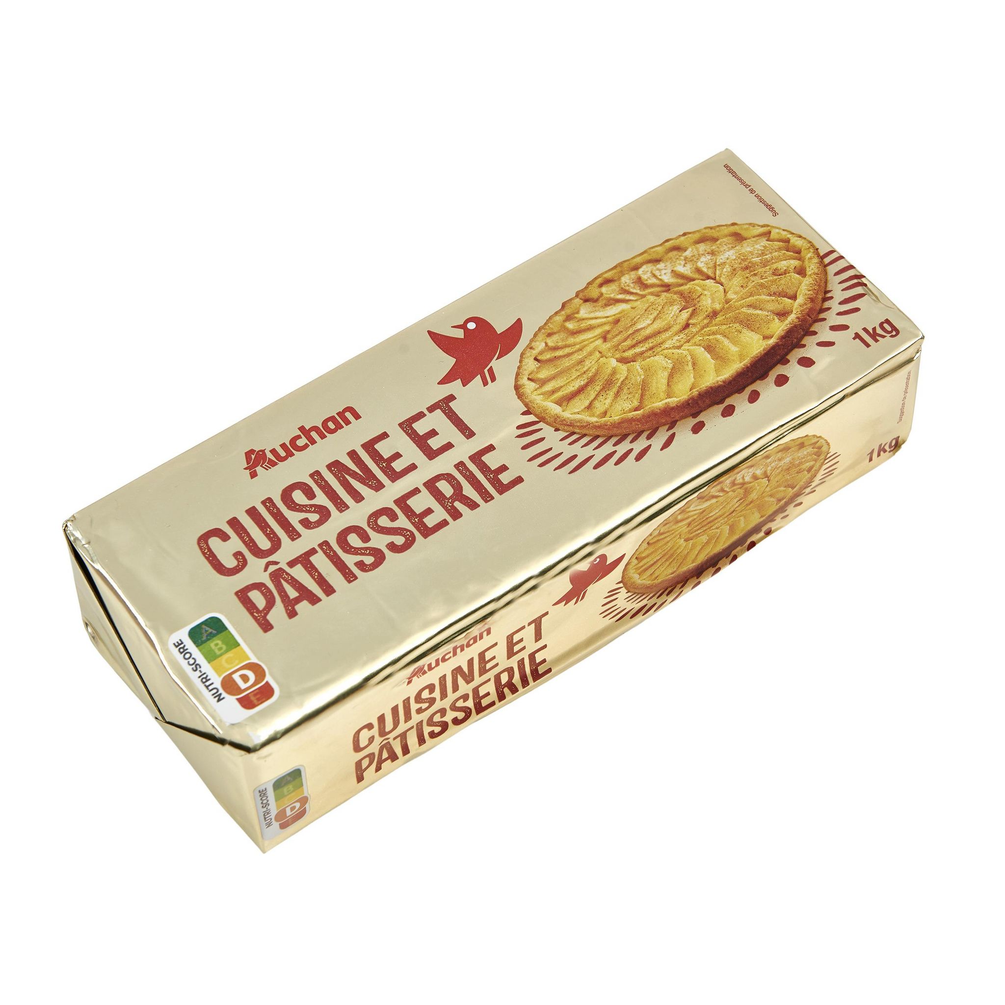 Voir la diapositive 2 : AUCHAN Margarine cuisine et patisserie 1kg