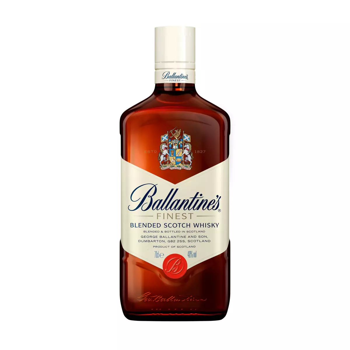BALLANTINES Scotch whisky écossais blended malt 40% 70cl pas cher 