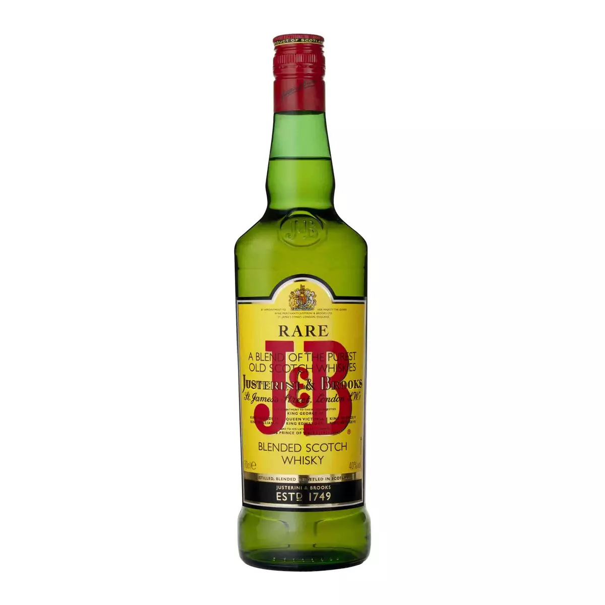 J&B Scotch whisky écossais blended malt 40% 70cl