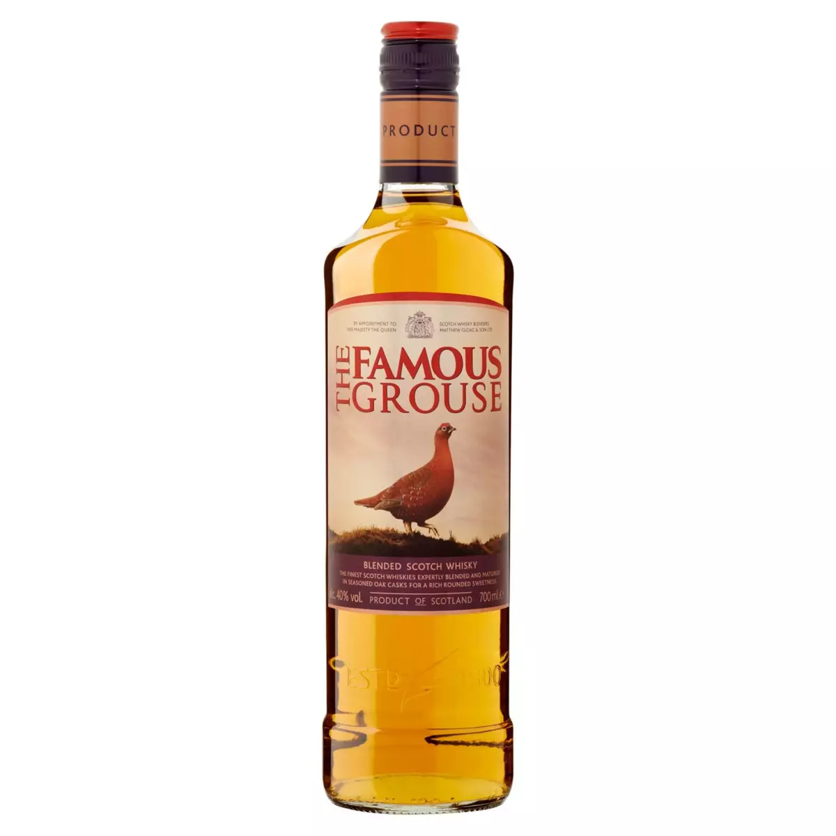 THE FAMOUS GROUSE Scotch whisky écossais blended malt 40% 70cl
