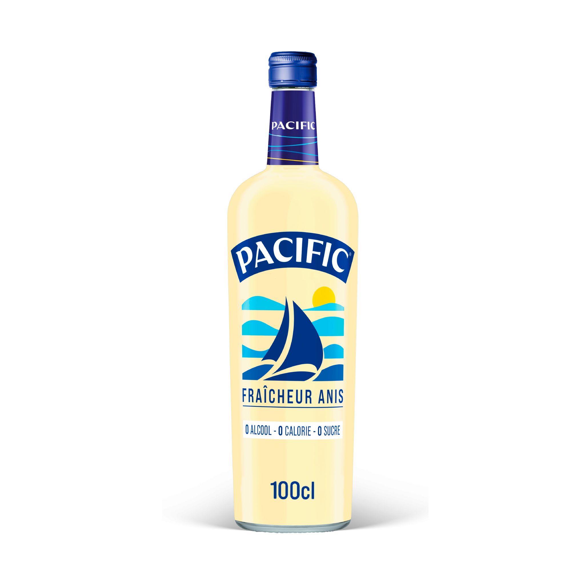 Voir la diapositive 2 : PACIFIC Apéritif anisé sans alcool 1l