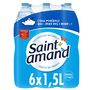 Voir la diapositive 2 : SAINT AMAND Eau minérale naturelle plate 6x1,5l