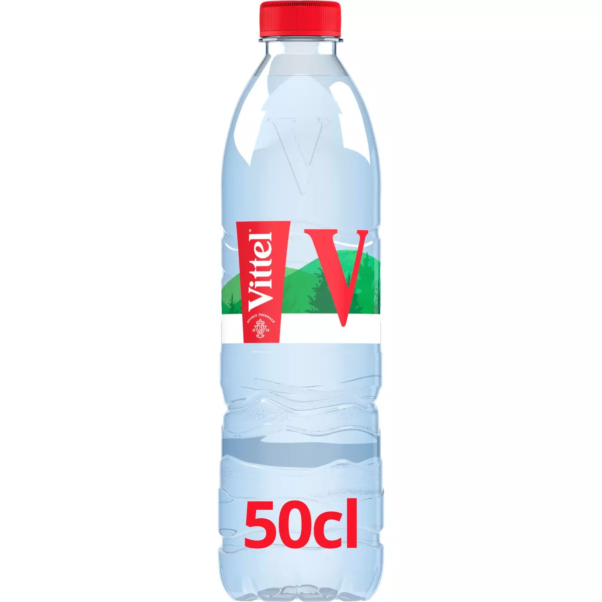 VITTEL Eau minérale naturelle plate bouteille 50cl pas cher 