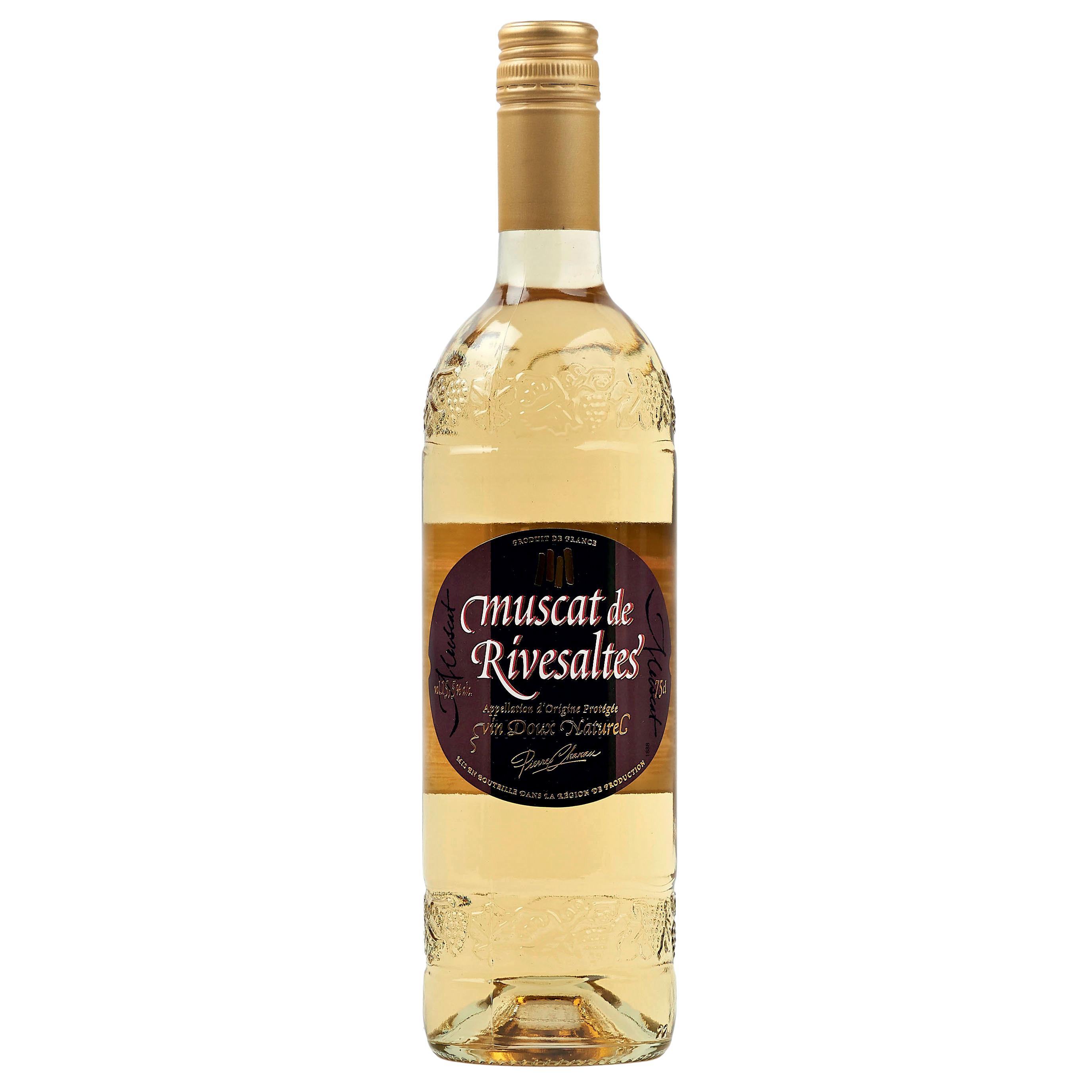 Voir la diapositive 2 : PIERRE CHANAU Muscat de Rivesaltes AOP 15.5% 75cl