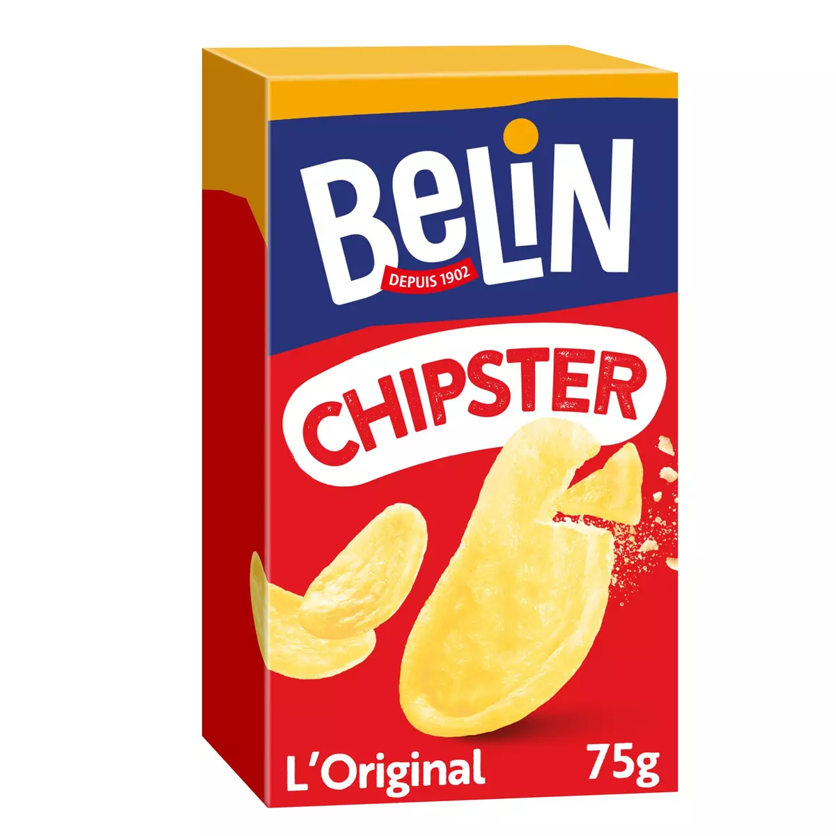 BELIN Biscuits soufflés Chipster l'Original 75g