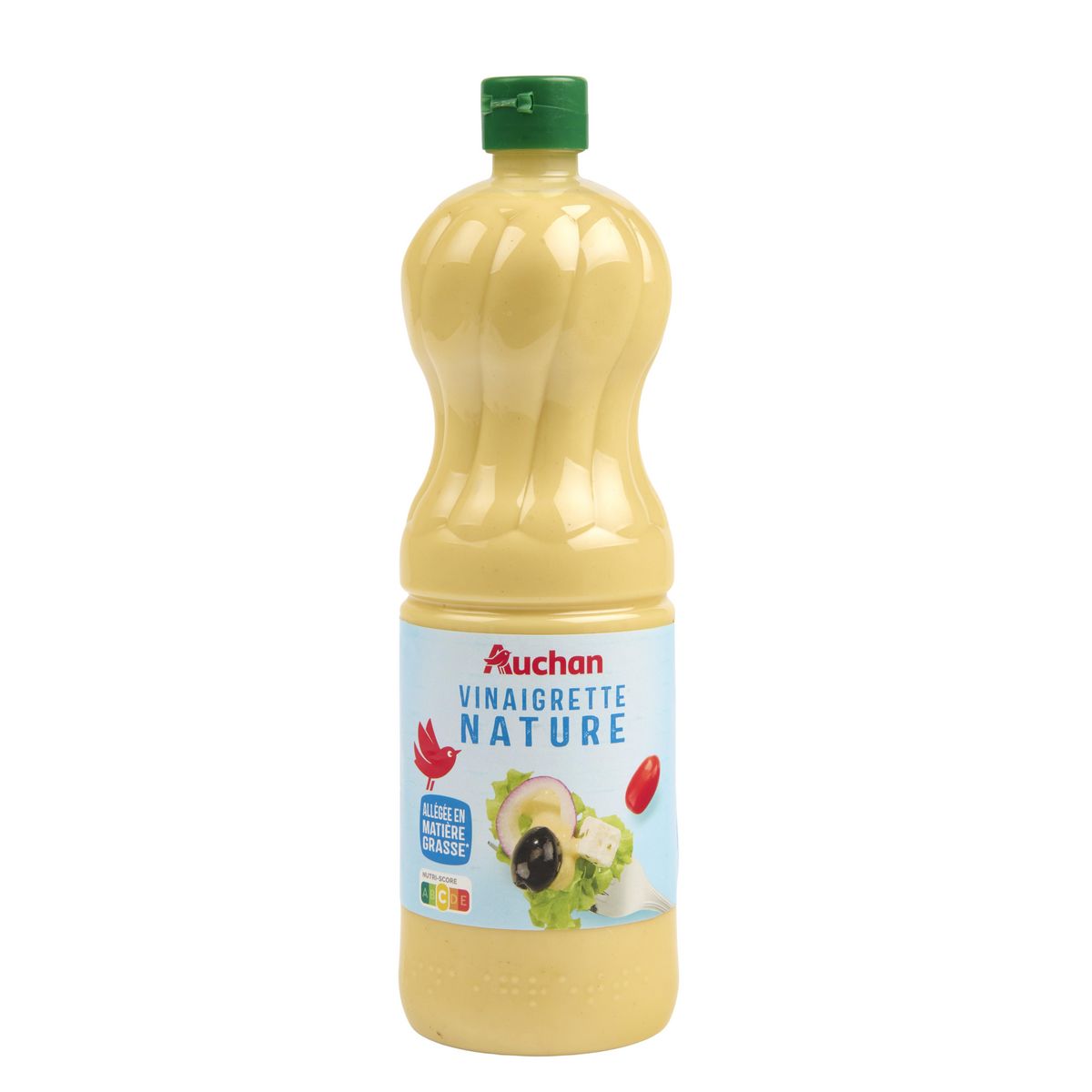AUCHAN Vinaigrette allégée nature 1l