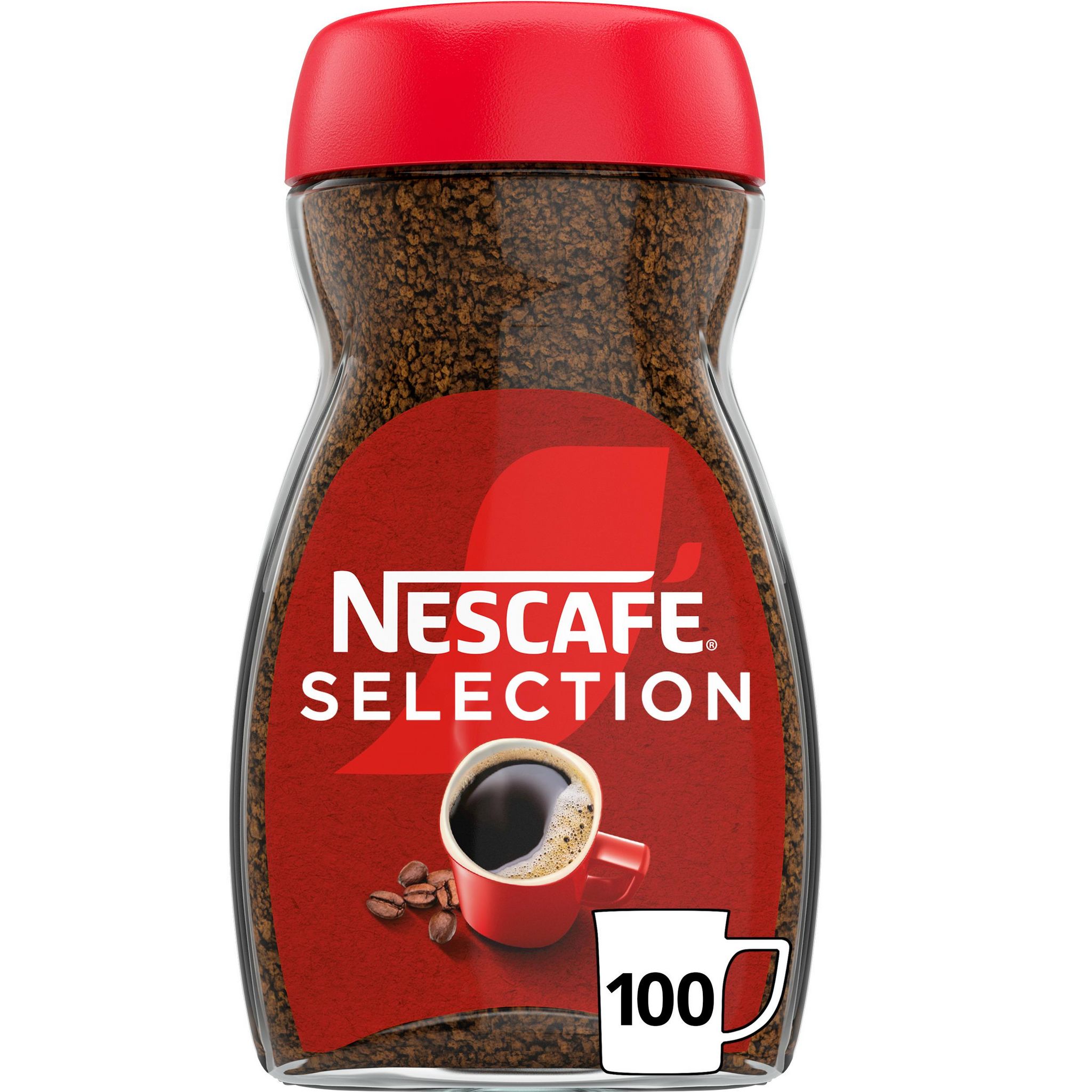 Voir la diapositive 2 : NESCAFE Café soluble 100 tasses 200g