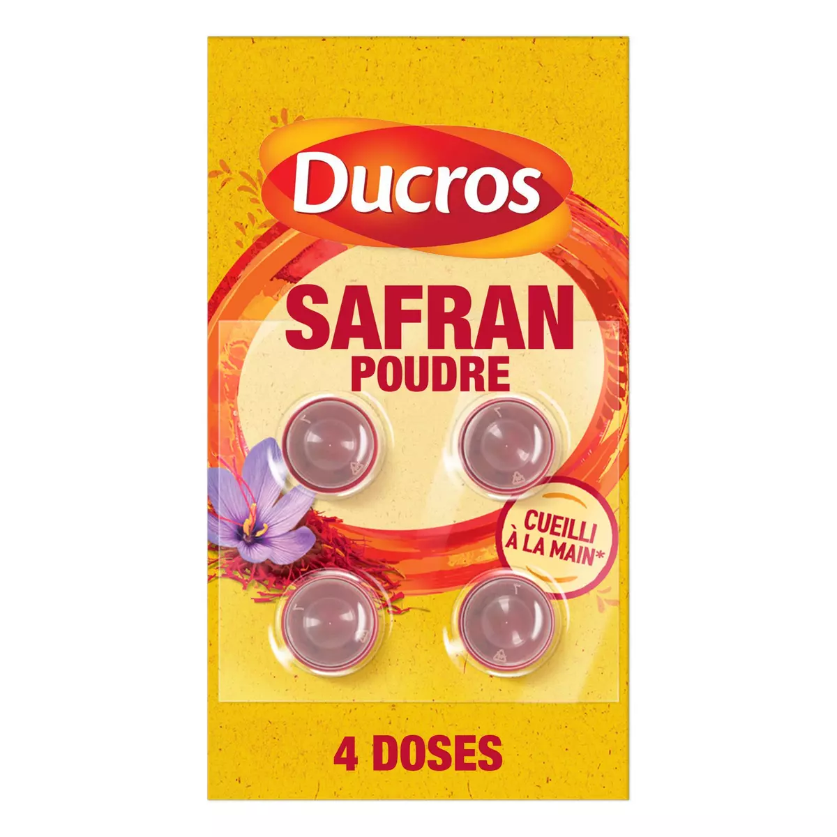DUCROS Safran en poudre 4 doses 0.4g