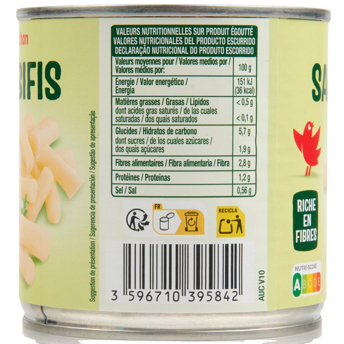 AUCHAN Salsifis 250g