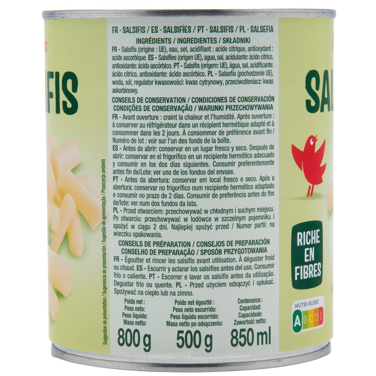 AUCHAN Salsifis 500g