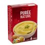 Voir la diapositive 3 : AUCHAN Purée de pommes de terre 4x4 personnes 4x125g