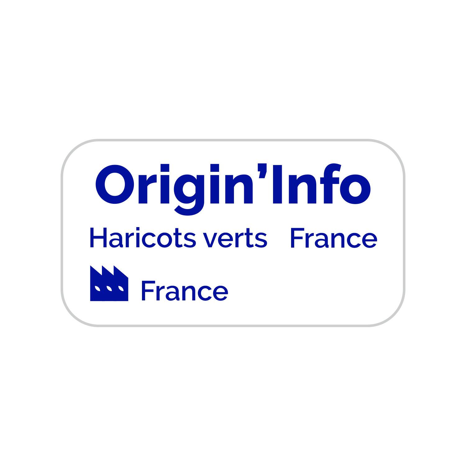 Voir la diapositive 2 : D'AUCY Haricots verts extra fins 100% cultivés France 3 boîtes 3x110g