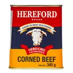 HEREFORD Corned beef viande de bœuf sélectionnée 340g