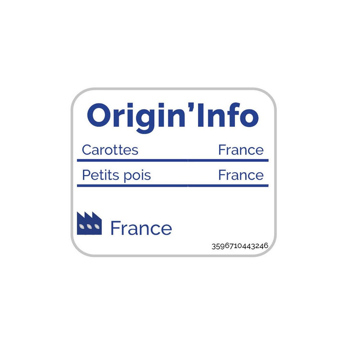 AUCHAN Petits pois carottes à l'étuvée extra-fins 530g