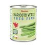 Voir la diapositive 3 : AUCHAN Haricots verts très fins 440g