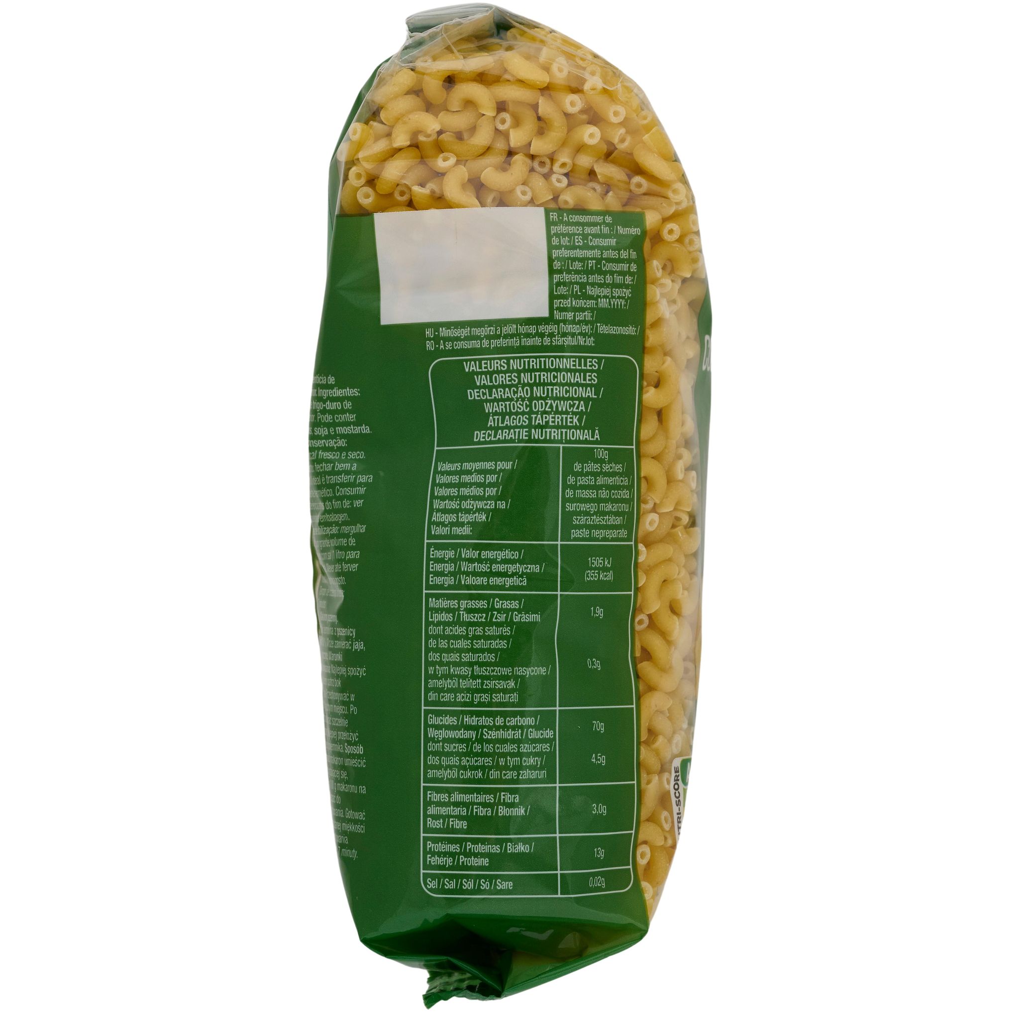 Voir la diapositive 4 : AUCHAN Coquillettes 500g