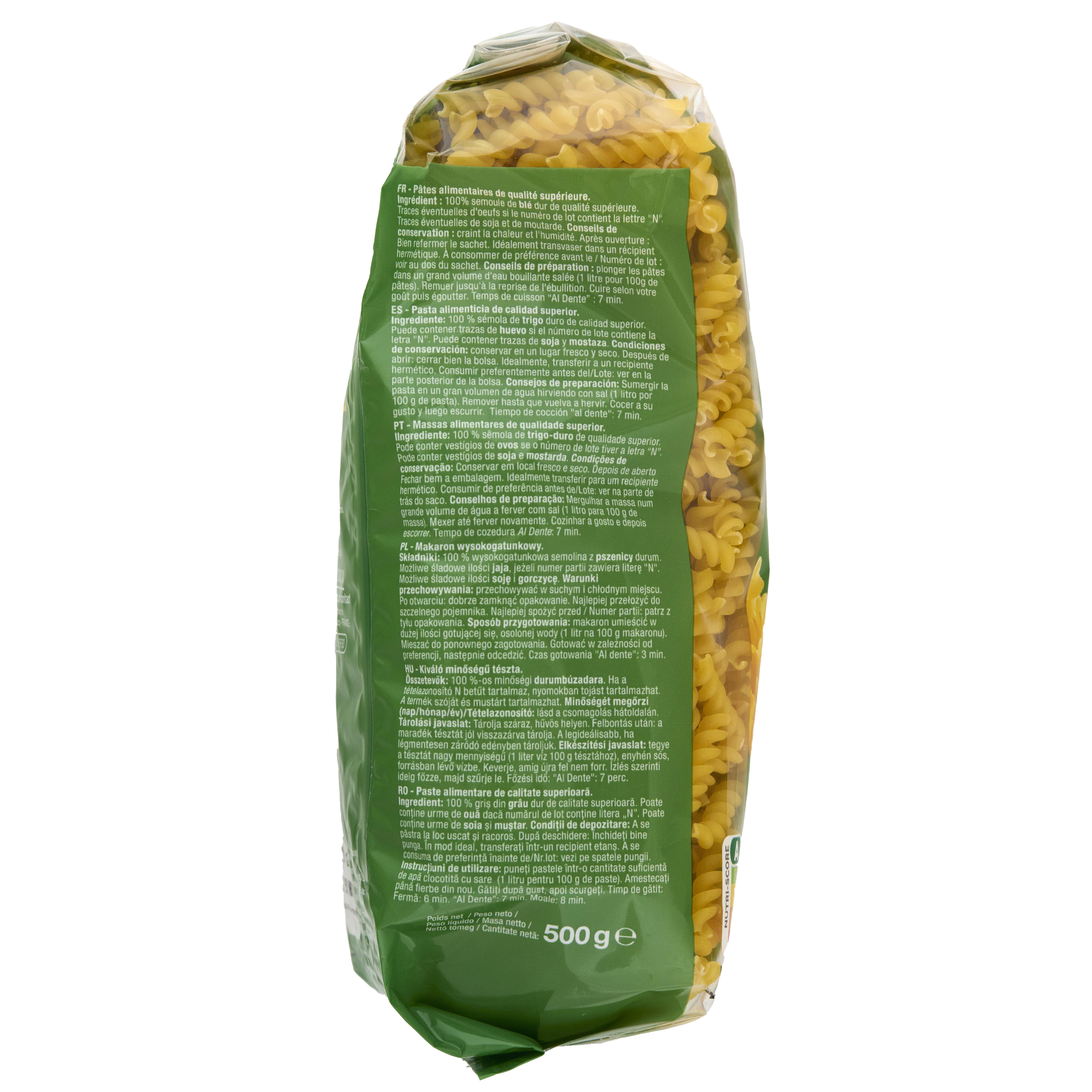 Voir la diapositive 3 : AUCHAN Torti 500g