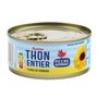 Voir la diapositive 3 : AUCHAN Thon entier à l'huile de tournesol 160g